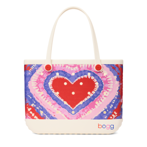 Original Bogg Bag - Dye-licious Heart Buoy Red - Limited Release