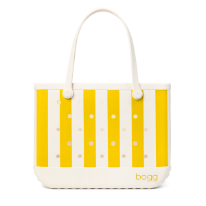 Exclusive Original Bogg Bag - Limoncello Yellow Stripe - Special Edition