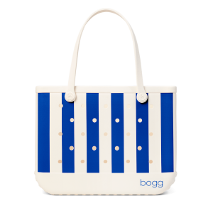 Trendsetting Original Bogg Bag - Mykonos Blue Stripe
