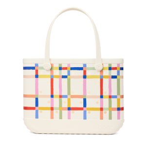 Original Bogg Bag - Red. White and Plaid - Special Edition Heritage Edition