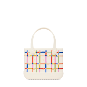 Bitty Bogg Bag - Red. White and Plaid - Luxury Edition