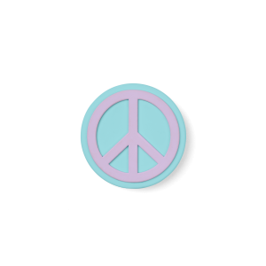Vintage-Inspired Exclusive Bogg Bit - Peace - Heritage Edition