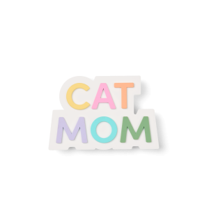 Handcrafted Bogg Bit - Cat Mom