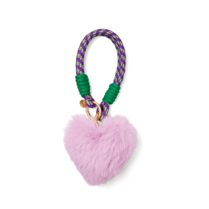 Handcrafted Bogg'd & Charmed - Purple Heart Pouf - Style